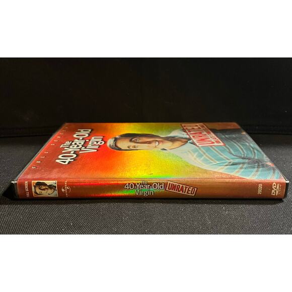 The 40-Year-Old Virgin (DVD, 2005, Full Screen, Unrated) Steve Carell Comedy Mov - Picture 6 of 6